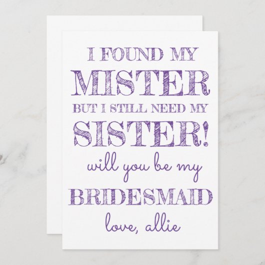 Junggesellinnenabschiede | Karte (Vorne/Hinten)