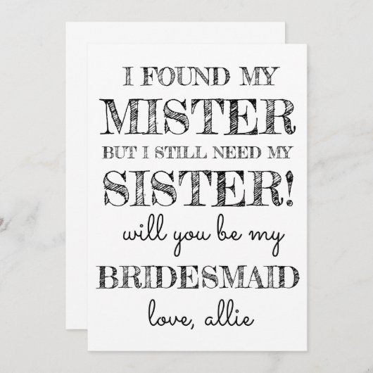 Junggesellinnenabschiede | Karte (Vorne/Hinten)