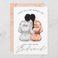 Junggesellinnenabschiede? Mädchen in Silk Robes In