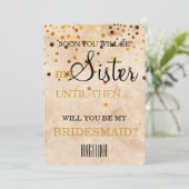 Junggesellinnenabschiede? Marmoruntergrund Einladung (Stehend Vorderseite)