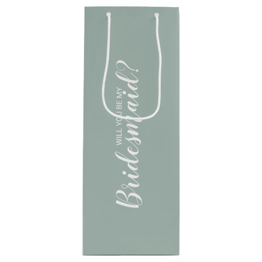 Junggesellinnenabschiede? Neuer Vorschlag Geschenktüte Für Weinflaschen (Vorderseite)