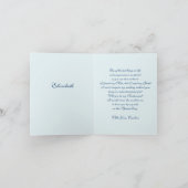 Junggesellinnenabschiede? Peacock Feather Einladung (Innenseite)