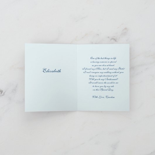 Junggesellinnenabschiede? Peacock Feather Einladung (Innenseite)