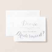 Junggesellinnenabschiede? Personalisiert Folienkarte (Vorderseite mit Umschlag)