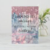 Junggesellinnenabschiede? Rose Gold Dripping Invi Einladung (Stehend Vorderseite)