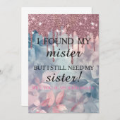 Junggesellinnenabschiede? Rose Gold Dripping Invi Einladung (Vorne/Hinten)