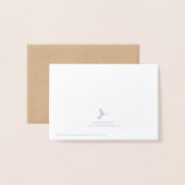 Junggesellinnenabschiede? Rustikale Kraft & Spitze Folienkarte (Rückseite mit Umschlag)