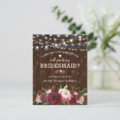 Junggesellinnenabschiede | Rustikaler Dorfhai Einladung (Stehend Vorderseite)