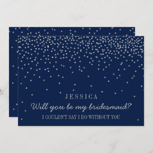 Junggesellinnenabschiede? Vintag Confetti Einladung