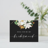 Junggesellinnenabschiede. Vintage Kamelie Postkarte (Stehend Vorderseite)