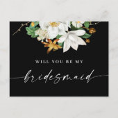 Junggesellinnenabschiede. Vintage Kamelie Postkarte (Vorderseite)