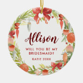 Junggesellinnenabschiede | Vorschlag von Bridesmai Keramik Ornament (Vorne)