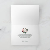 Junggesellinnenabschiede? Wasserfarbene High Heels Karte (Innenseite)