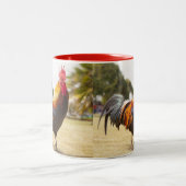 Junghennen Zweifarbige Tasse (Mittel)