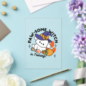 Junghunde im Training - Niedlicher Halloween-Hund Acryleinladungen (In Situ (Hochzeit))