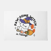 Junghunde im Training - Niedlicher Halloween-Hund Fußmatte (Vorderseite)