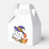 Junghunde im Training - Niedlicher Halloween-Hund Geschenkschachtel (Rückseite)