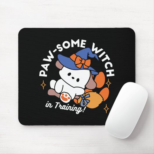 Junghunde im Training - Niedlicher Halloween-Hund Mousepad (Mit Mouse)