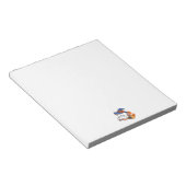 Junghunde im Training - Niedlicher Halloween-Hund Notizblock (angewinkelt)