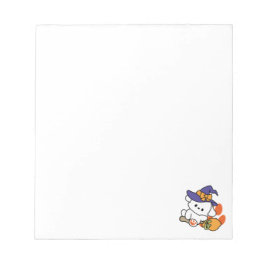 Junghunde im Training - Niedlicher Halloween-Hund Notizblock