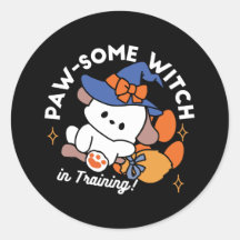 Junghunde im Training - Niedlicher Halloween-Hund