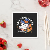 Junghunde im Training - Niedlicher Halloween-Hund Serviette (Beispiel)