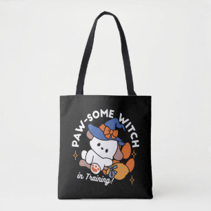Junghunde im Training - Niedlicher Halloween-Hund Tasche
