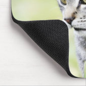 Jungkatze in der Natur Mousepad (Ecke)