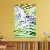 Jungkatze-Portrait Leinwanddruck (Insitu (Wohnzimmer))