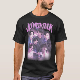 Jungkook Bangtan Boys Vintag Classic T - Shirt