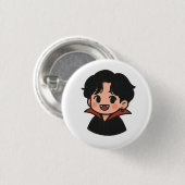 Jungkook-Inspired Vampire Pin – K-Pop Collection  Button (Vorne & Hinten)