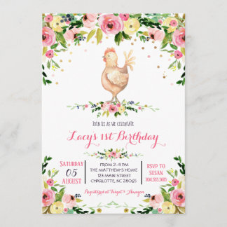 Junglandwirtin Geburtstagseinladung Einladung