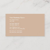 Jungle Animal Business Cards Visitenkarte (Rückseite)