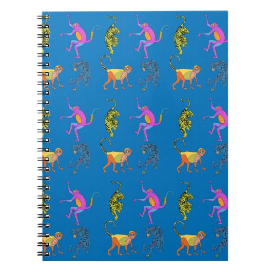 Jungle Animal Notebook Notizblock (Vorderseite)