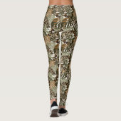 Jungle Animal Print Frauen Leggings (Rückseite)