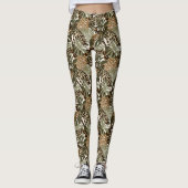 Jungle Animal Print Frauen Leggings (Vorderseite)