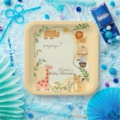 Jungle Animal Safari Adventure Awaits Pappteller (Party)