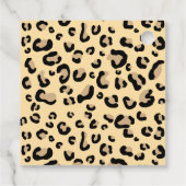 Jungle Animal Safari Adventure erwartet Baby Showe Geschenkanhänger (Rückseite)