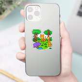 Jungle Animal Stickers für Kinder und Lehrer Aufkleber (Telefon)