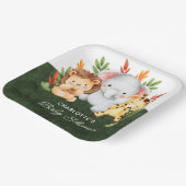Jungle Animals Baby Duschpapier Teller (Gewinkelt)