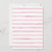 Jungle Animals BINGO Babyduschenspiel Einladung (Rückseite)