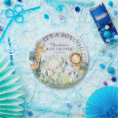 Jungle Animals Boys Baby Shower 7" Plättchen Pappteller (Party)