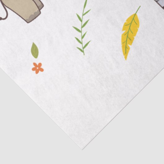 Jungle Animals Collection 1 Decoupage Seidenpapier (Ausschnitt)