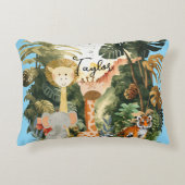 Jungle Animals Exotic Safari Traum Dekokissen (Vorderseite)