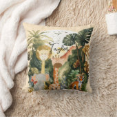 Jungle Animals Exotic Safari Traum Kissen (Decke)