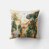 Jungle Animals Exotic Safari Traum Kissen (Rückseite)