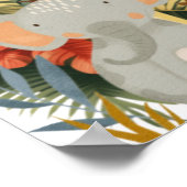 Jungle Animals Exotic Safari Traum Poster (Ecke)