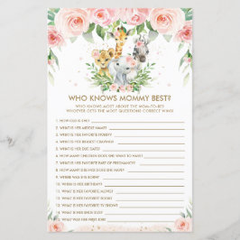 Jungle Animals Floral, die Mama bester Game kennt