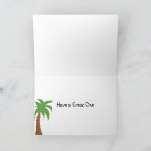 Jungle Animals Geburtstagskarte Karte (Innenseite)