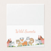 Jungle Animals Gender Reveal - Kinderdusche (Außenseite Aufgefaltet)